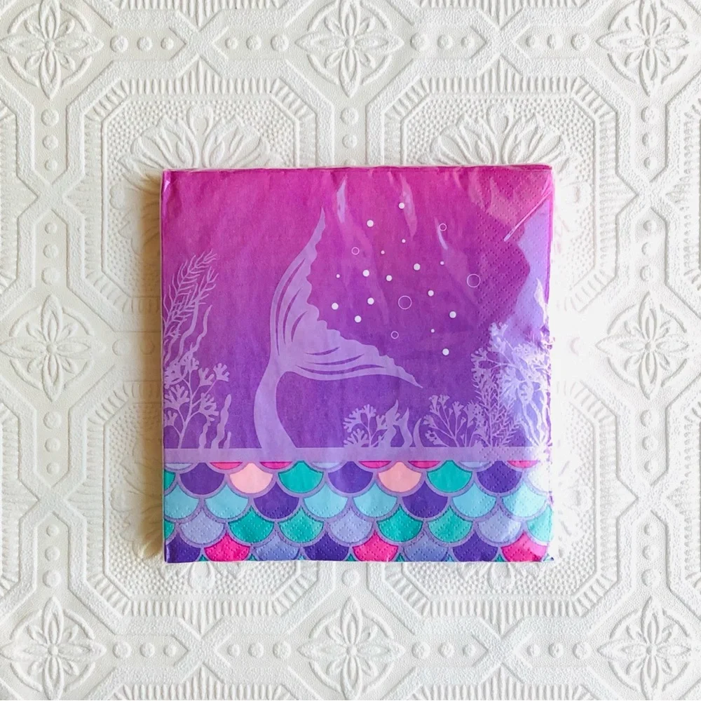 Mermaid Party Supplies 3 pk